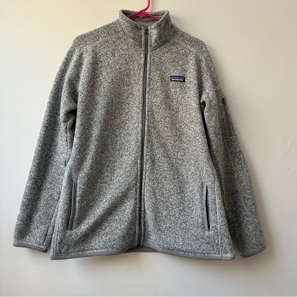 Patagonia Women’s Better Sweater Fleece Jacket | XL | Birch White